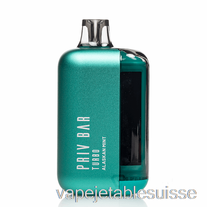 Vape Suisse Smok Priv Bar Turbo 15k Jetable Menthe D'alaska